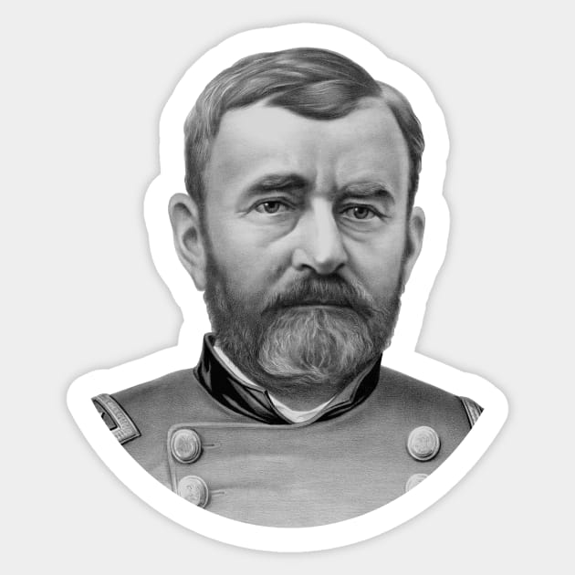 General US Grant Sticker by warishellstore